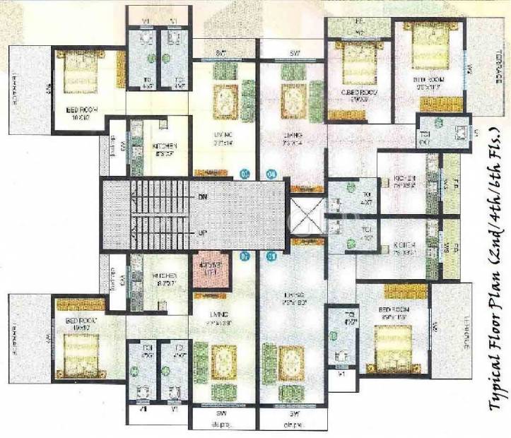  enclave Images for Cluster Plan of Kabir Enclave