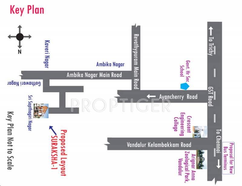 Images for Location Plan of Sapthagiri Subiksha Apartment