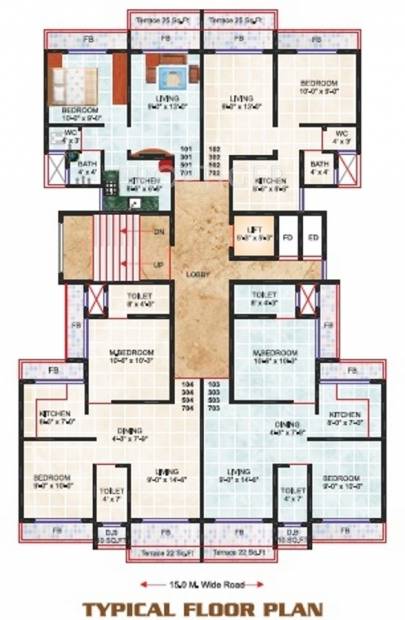 Images for Cluster Plan of SHK Ruby Homes