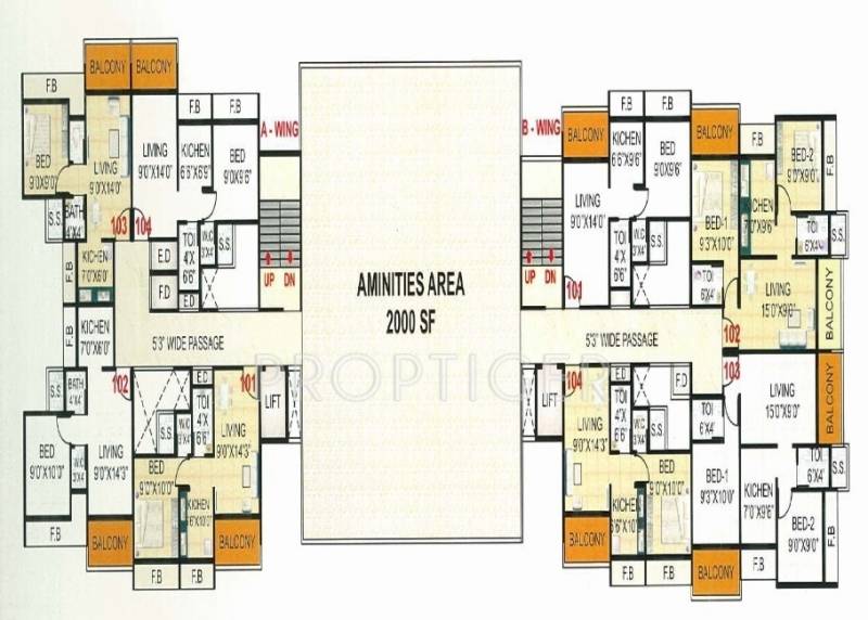 Images for Cluster Plan of Resicom Sai Miracle