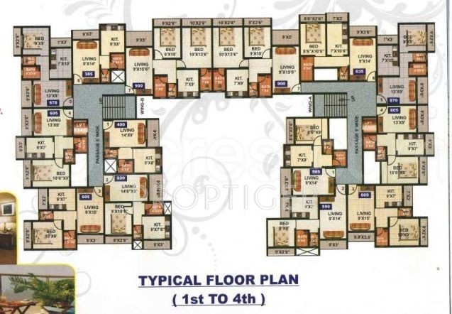 Images for Cluster Plan of Samarth Sai Monarch
