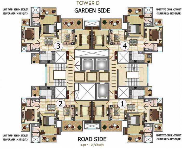 Images for Cluster Plan of Ajnara The Belvedere