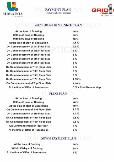 Images for Payment Plan of Urbainia Grid 1