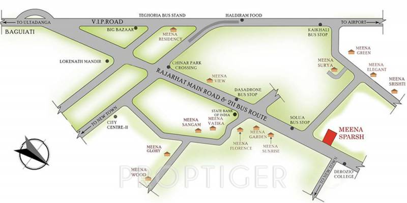  meena-sparsh Images for Location Plan of GM Meena Sparsh