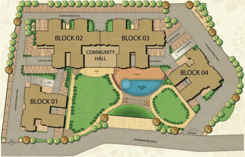  waterfront Images for sitePlan