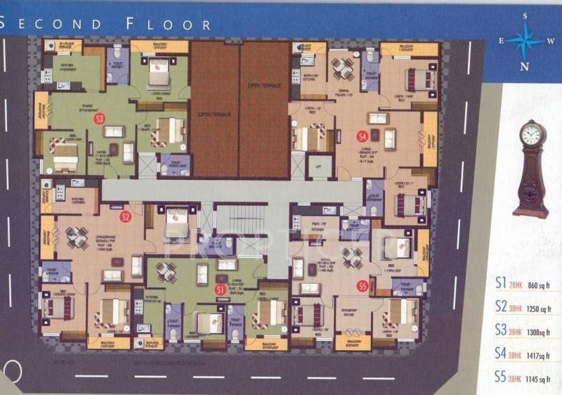 Images for Cluster Plan of Sanjai Rajivs Paradise