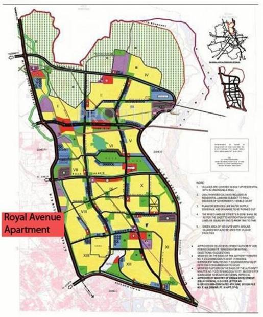  royal-avenue Images for Location Plan of Chiranjeevi Royal Avenue