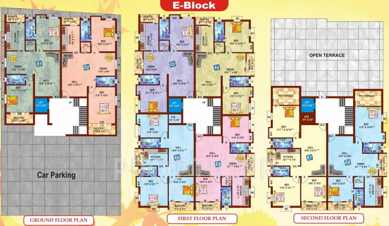  the-perfect-park Images for Cluster Plan of Perfect Builders The Perfect Park