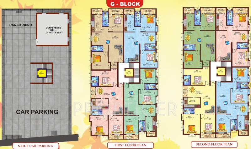  the-perfect-park Images for Cluster Plan of Perfect Builders The Perfect Park