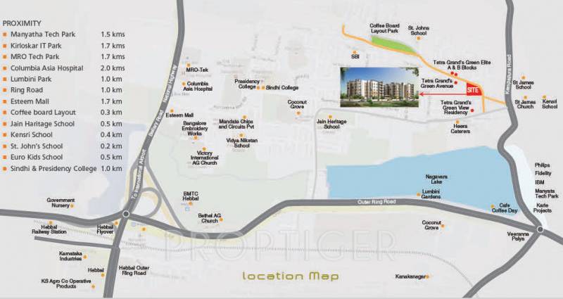 green-apple Images for Location Plan of Tetra Green Apple