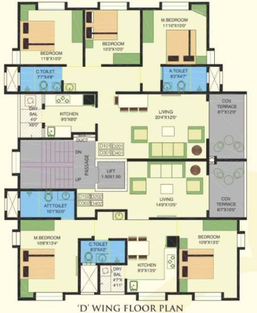 Images for Cluster Plan of Avani Bhoomi Enclave