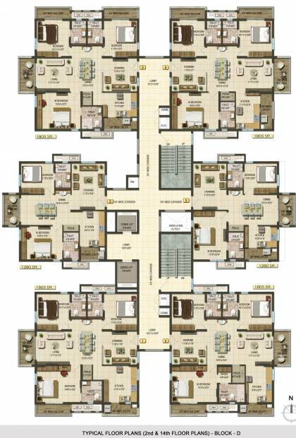 Images for Cluster Plan of Aparna Cyber Life
