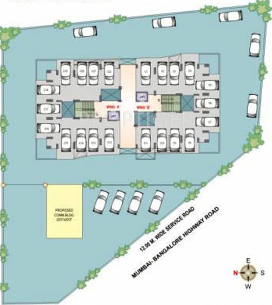  laxmi-ganga-heights Images for Cluster Plan of Krishnaleela Laxmi Ganga Heights