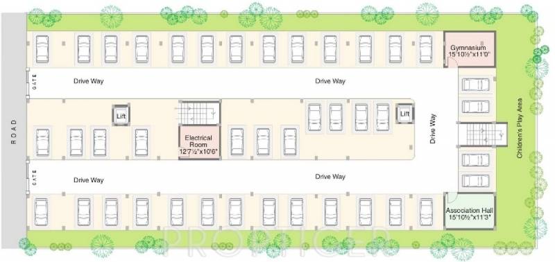 Images for Cluster Plan of Tetra Grand Green Avenue