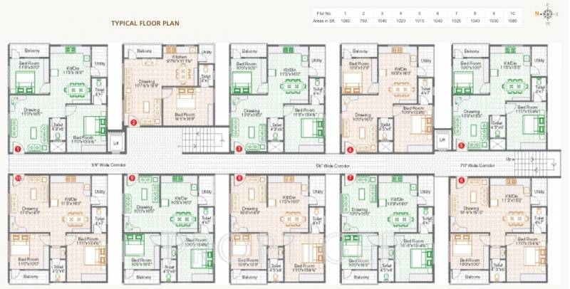 Images for Cluster Plan of Tetra Grand Green Avenue