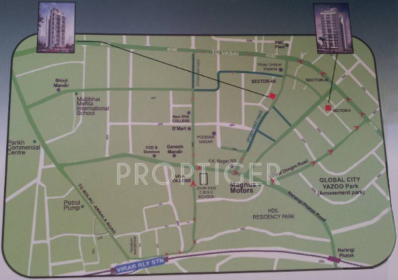  garden Images for Location Plan of Mahavir Garden
