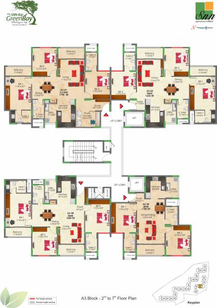 Images for Cluster Plan of SNN Raj Greenbay