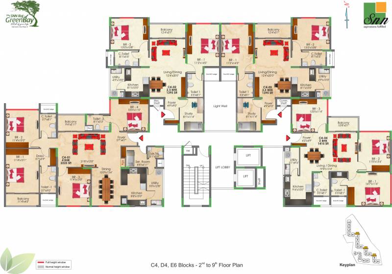 Images for Cluster Plan of SNN Raj Greenbay