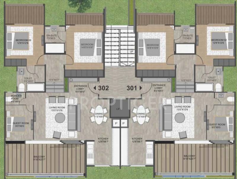  leher-2 Images for Cluster Plan of Rohan Leher 2