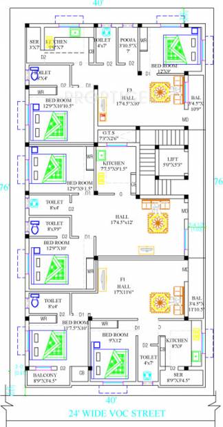 Images for Cluster Plan of Malar Constructions Bluebell