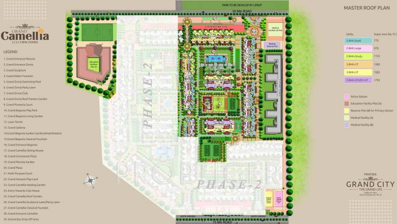  grand-carnesia Images for Layout Plan of Prateek Grand Carnesia