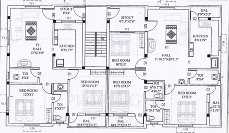 Images for Cluster Plan of Malar Constructions Cedar Leaf