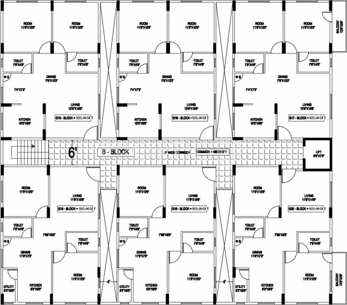  towers Images for Cluster Plan of Jaithra Towers