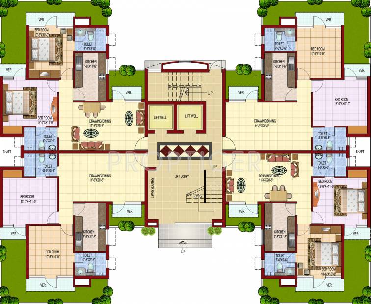 Images for Cluster Plan of Parsvnath Castle