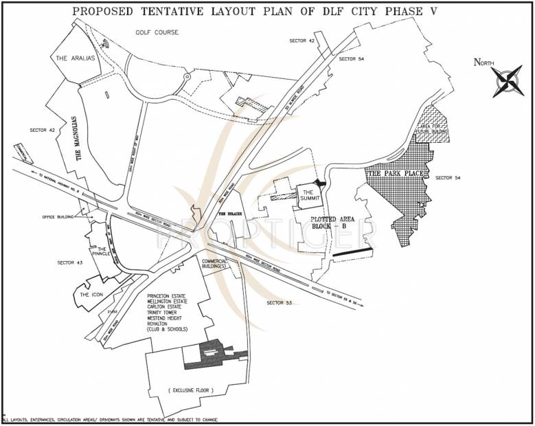 park-place Images for Location Plan of DLF Park Place