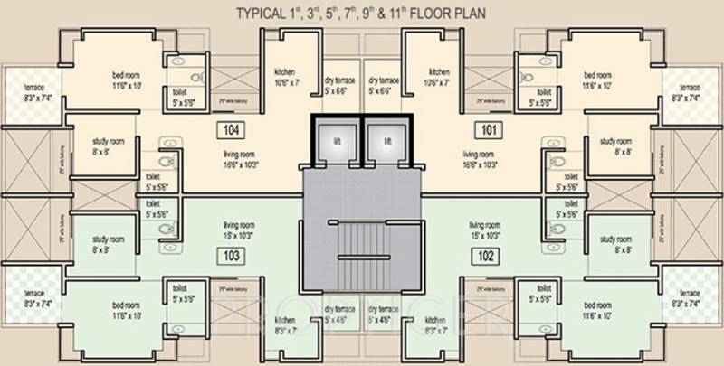 Images for Cluster Plan of Krish The Pavillion