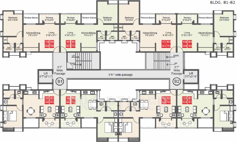  weekender-birds-view Images for Cluster Plan of Namrata Weekender Birds View