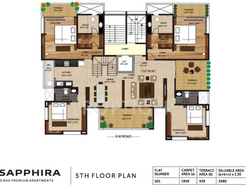 Images for Cluster Plan of Pandit Sapphira