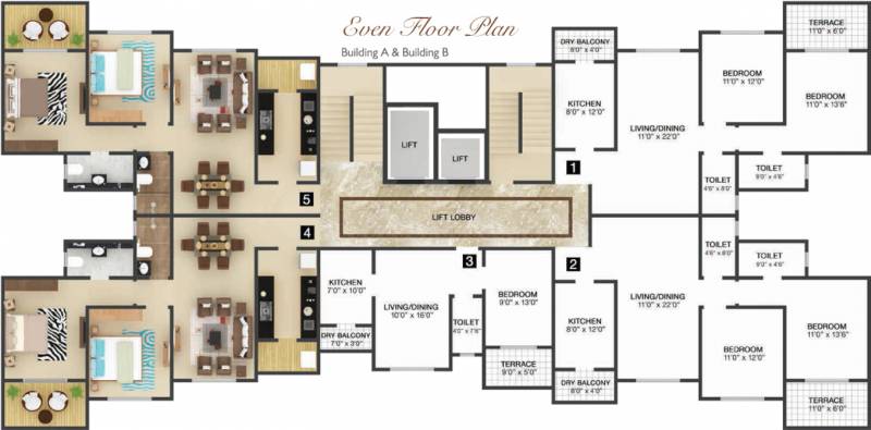 Images for Cluster Plan of Karia Oasis
