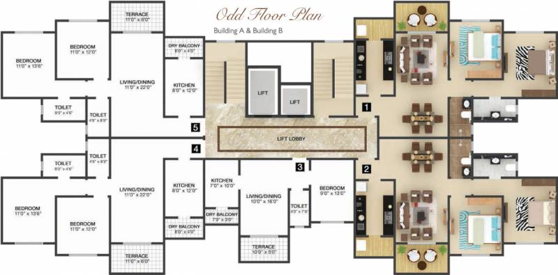 Images for Cluster Plan of Karia Oasis