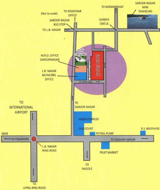 Images for Location Plan of SV Brundavanam