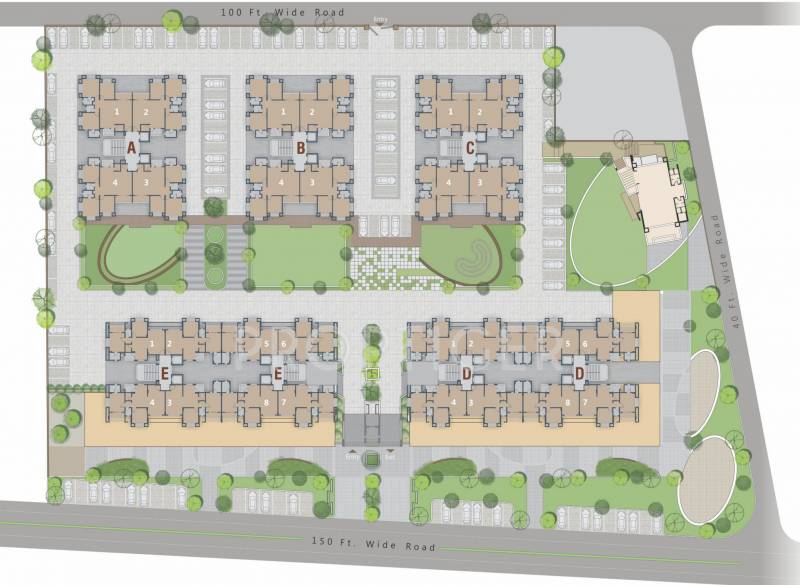  gardenia Images for Layout Plan of Sangini Gardenia