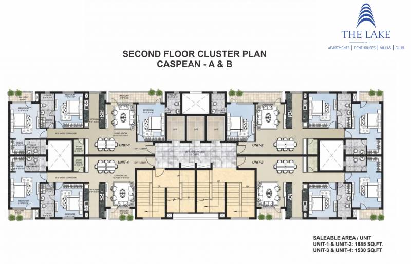 Images for Cluster Plan of Omaxe The Lake