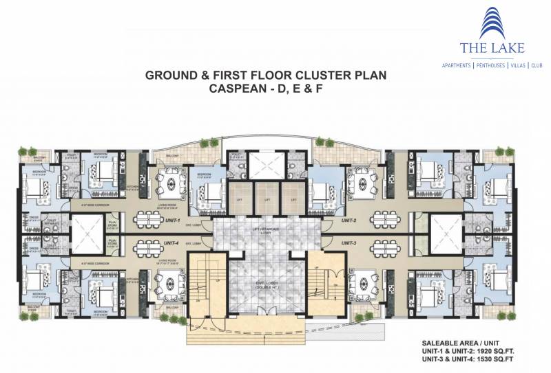 Images for Cluster Plan of Omaxe The Lake