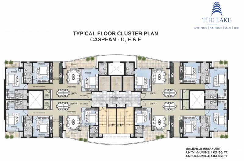 Images for Cluster Plan of Omaxe The Lake