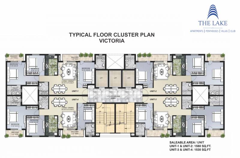 Images for Cluster Plan of Omaxe The Lake