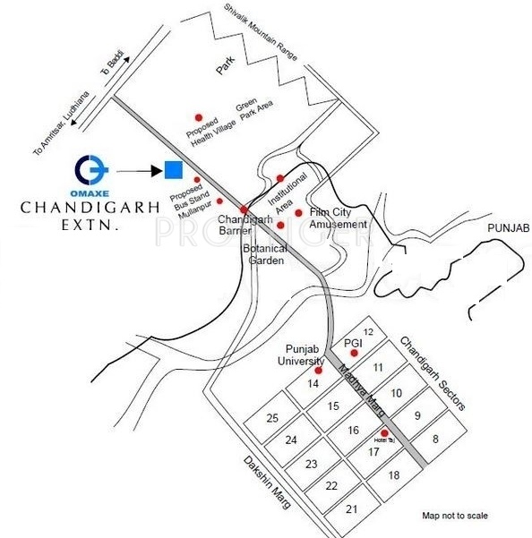 Images for Location Plan of Omaxe The Lake