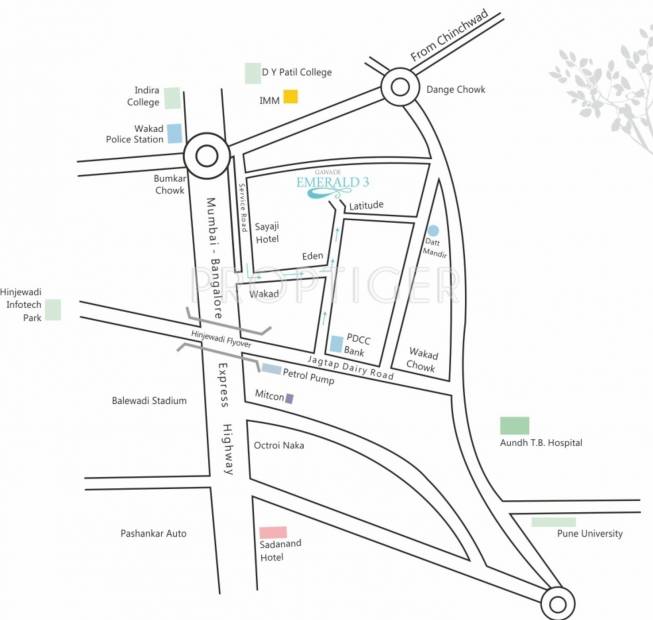 Images for Location Plan of Gawade Emarald Phase III