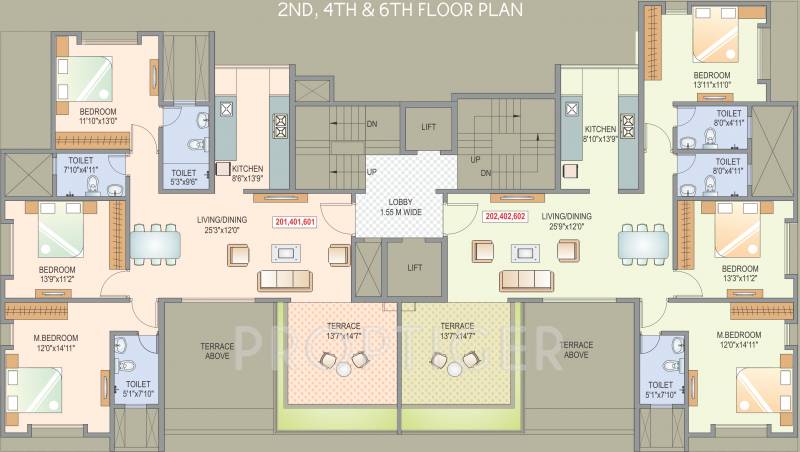 Images for Cluster Plan of Swojas Aavishkar