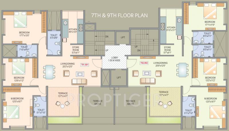 Images for Cluster Plan of Swojas Aavishkar