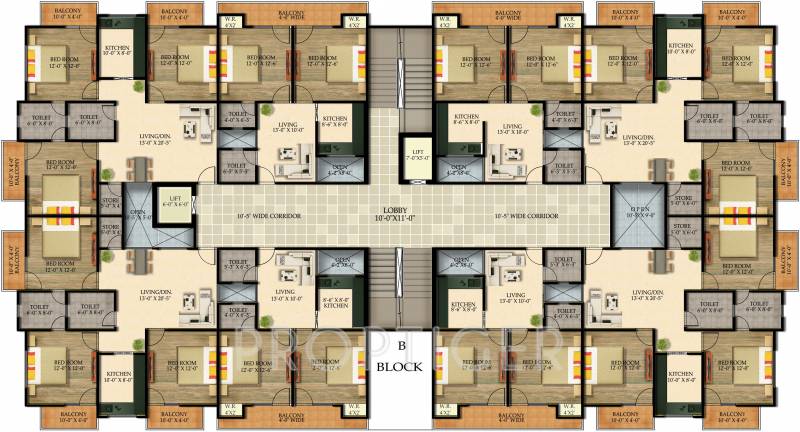 Images for Cluster Plan of Shree Om Balaji Tower