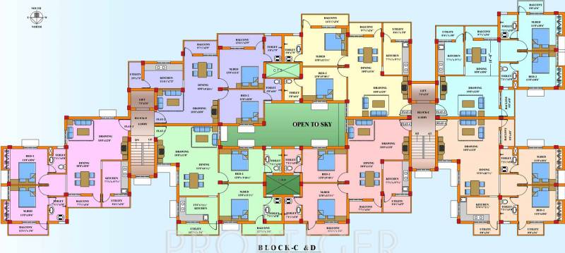 Images for Cluster Plan of Indira Splendor