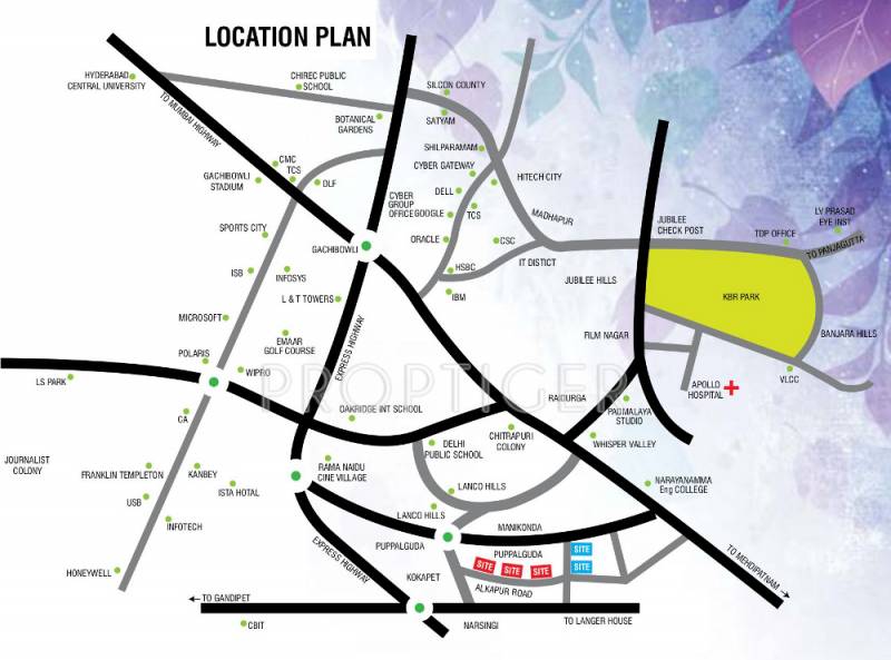 rv-developers wisteria Location Plan