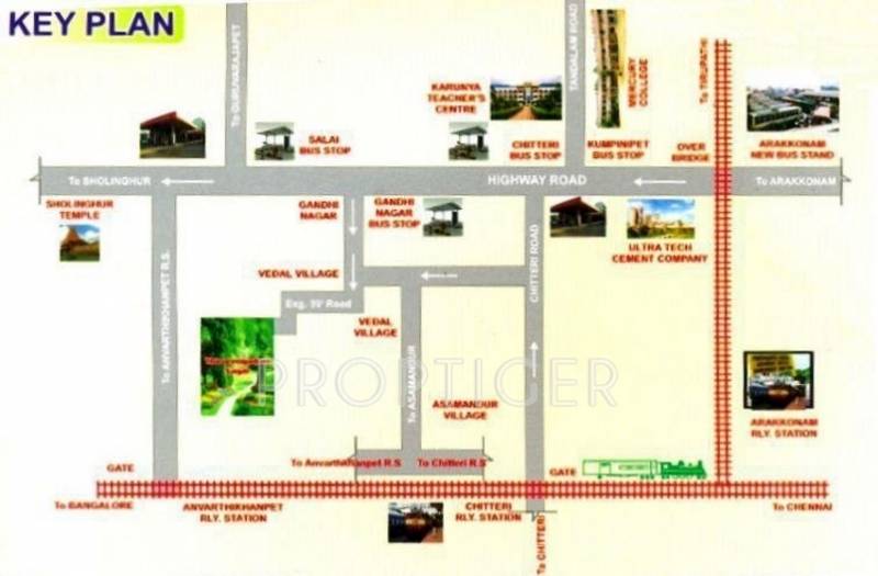 Images for Location Plan of GKP Thiruvengadam Nagar