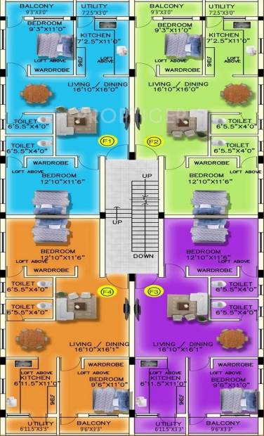  fortuna Images for Cluster Plan of Sri Fortuna