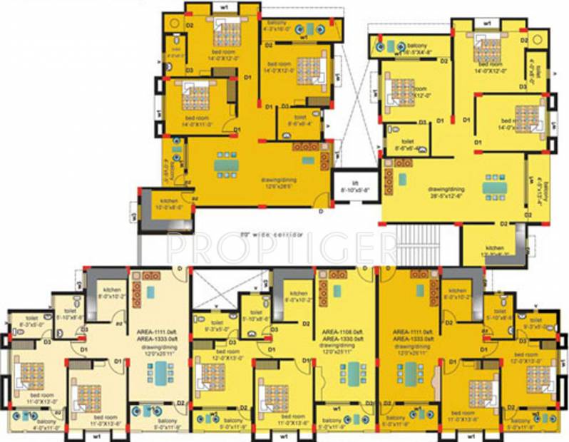 Images for Cluster Plan of Sri Plaza